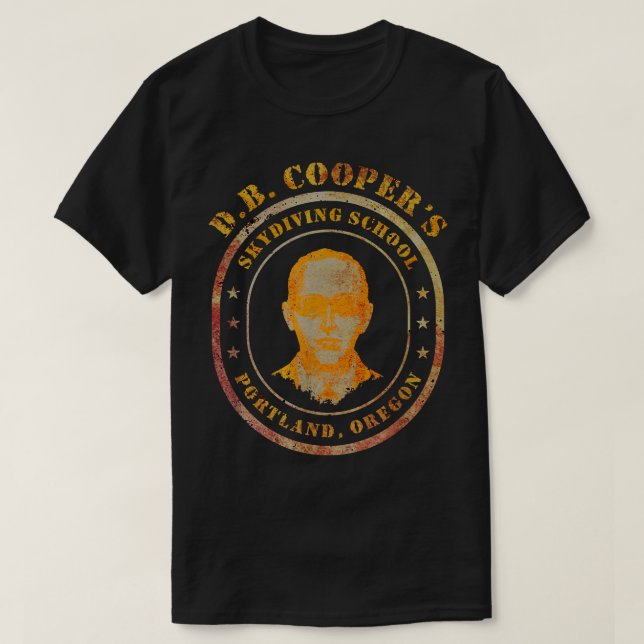 DB Cooper  T-Shirt (Design Front)