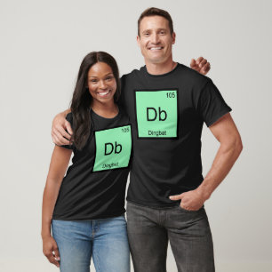 Db - Dingbat Chemistry Element Symbol Funny Tee