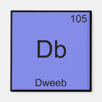 Db - Dweeb Funny Chemistry Element Symbol Tee