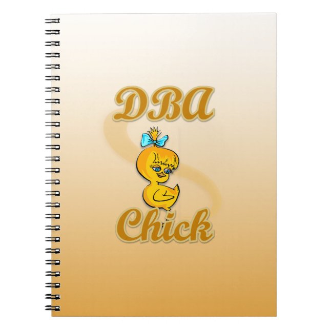 DBA Chick Notebook (Front)