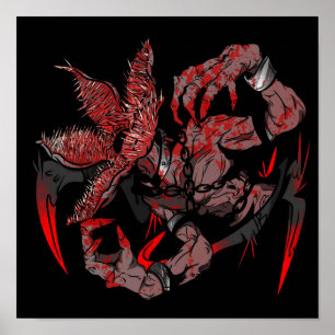 DBD Dead by Daylight Demogorgon Poster