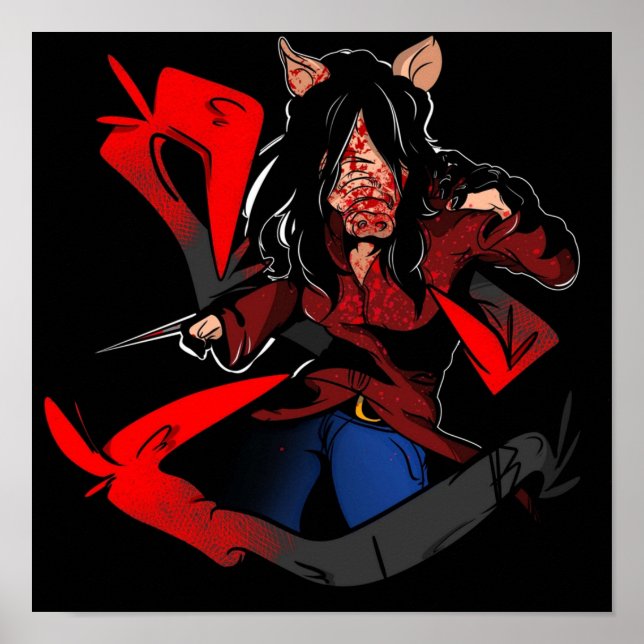 DBD Dead by Daylight Pig Poster (Front)