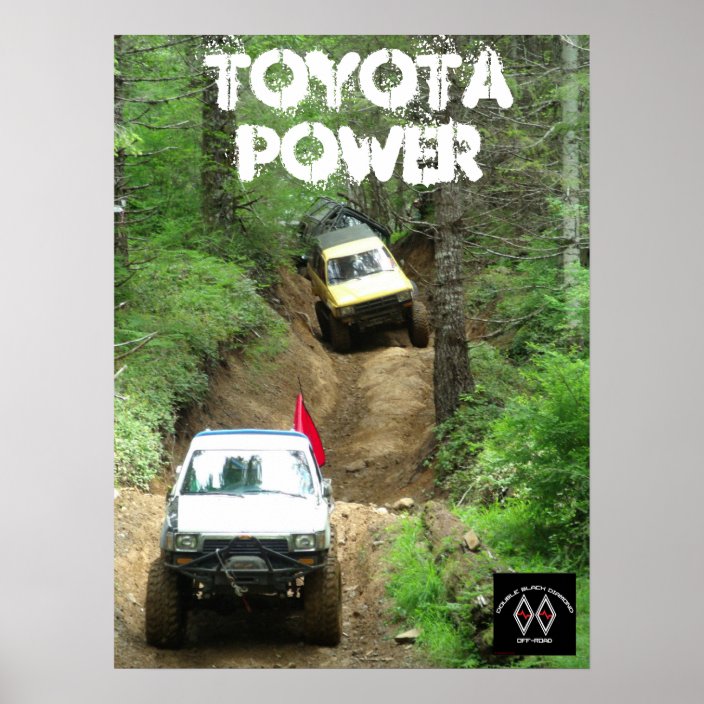 DBD Toyota Power Poster | Zazzle.co.uk