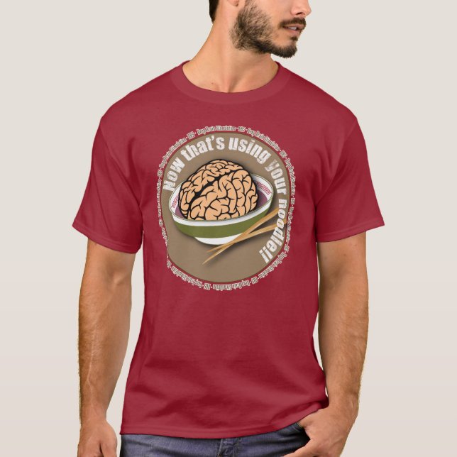 DBS Use Your Noodle dstrssd T-Shirt (Front)