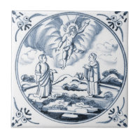 DBT14 Delft Biblical Design Ceramic Tile