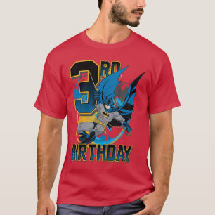 DC Comics Batman 3rd Birthday Action Shot funny T-Shirt
