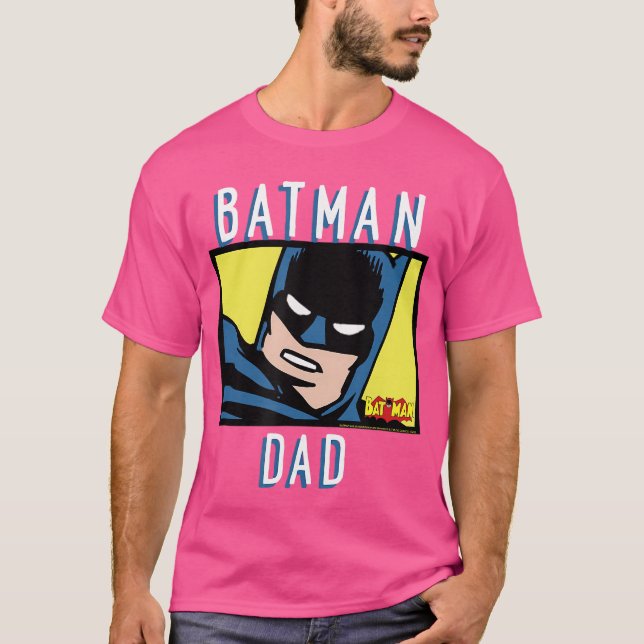DC Comics Batman Dad Portrait friends T-Shirt (Front)