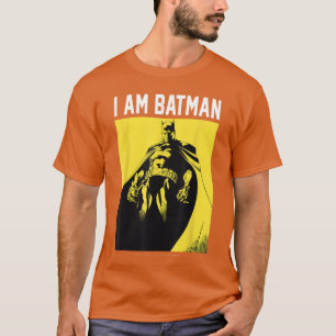 DC Comics I Am Batman Yellow Dark Poster Fill Smal T-Shirt