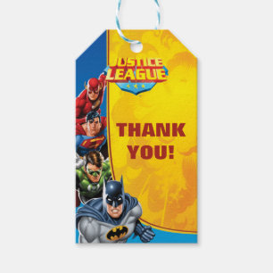 DC Comics   Justice League - Birthday Gift Tags