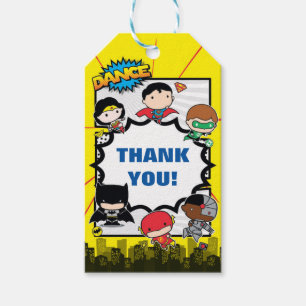 DC Comics   Justice League - Chibi Birthday Gift Tags
