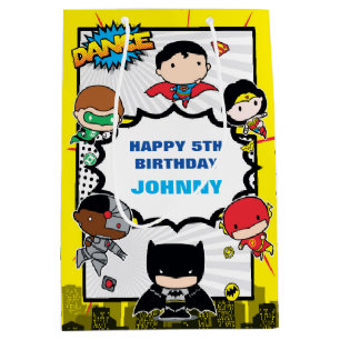 DC Comics   Justice League - Chibi Birthday Medium Gift Bag