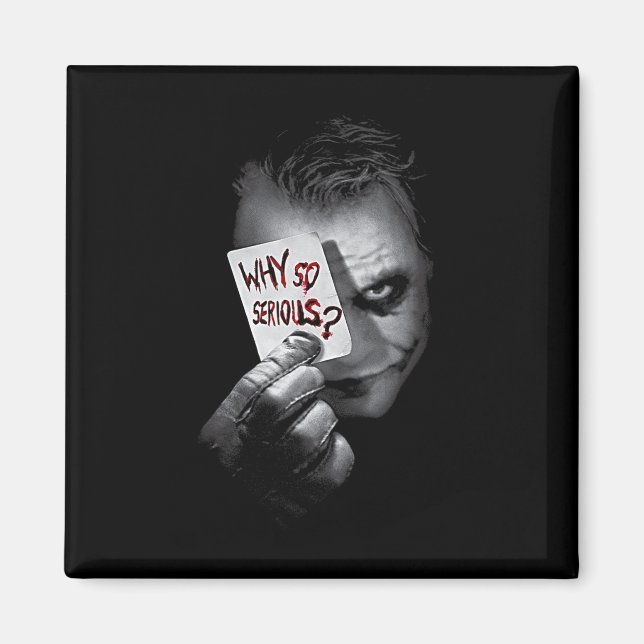 Dc Comics Mens Uni Adult Black Batman Dark Knight  Magnet (Front)