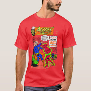 DC Comics Superman Action Comics Big Chest Vintage T-Shirt