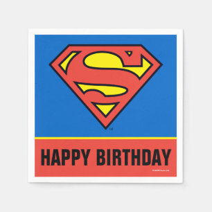 DC Comics   Superman   Classic Logo Napkin