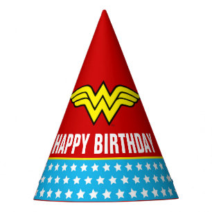 DC Comics   Wonder Woman Birthday Party Hat