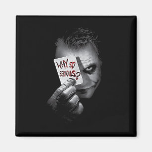 Dc Dark Knight Photo Why So Serious Tank Top  Magnet