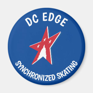 DC EDGE refrigerator Magnet