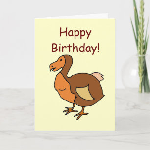 DC- Happy Birthday! Dodo Card