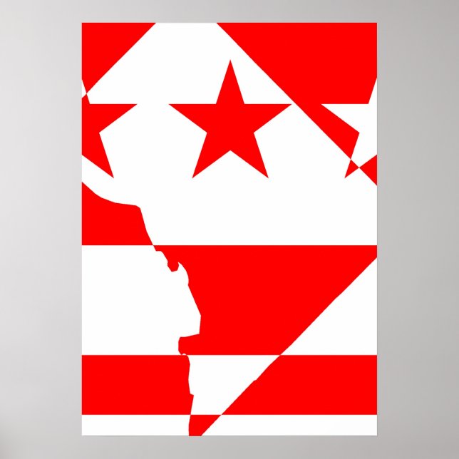DC Inverted - Borders Poster (Front)