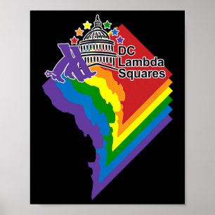 Dc Lambda Squares Apparel Poster