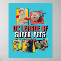 DC League of Super-Pets Character Panels