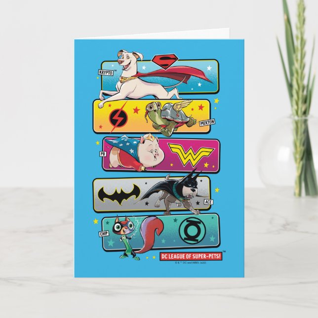 DC League of Super-Pets Panels Card (Front)