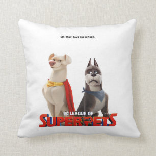 DC League of Super-Pets Theatrical Art Cushion