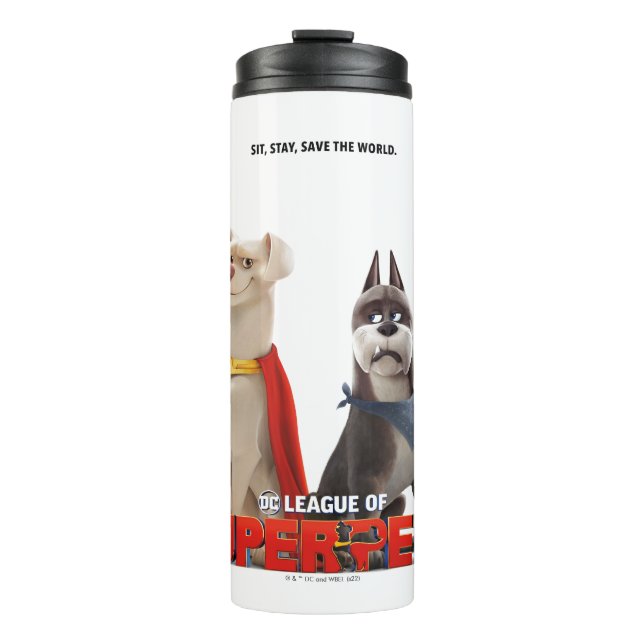 DC League of Super-Pets Theatrical Art Thermal Tumbler (Front)