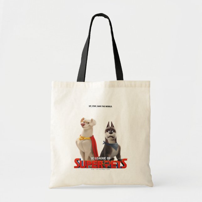 DC League of Super-Pets Theatrical Art Tote Bag (Front)