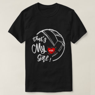 DC Personalised Volleyball Shirt, Volleyball Mum T-Shirt