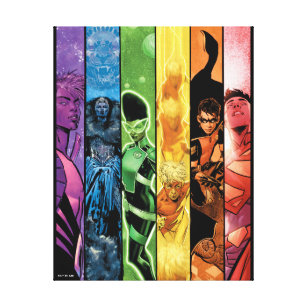 DC Pride Comic Cover 2022 Canvas Print