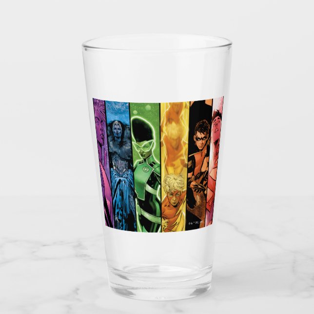 DC Pride Comic Cover 2022 Glass (Front)