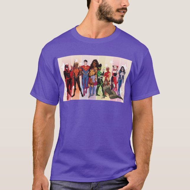 DC Pride Comic Cover 2022 Variant T-Shirt (Front)