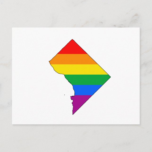DC PRIDE POSTCARD (Front)