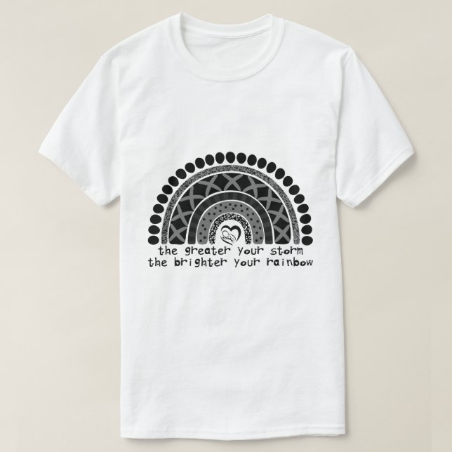 DC Rainbow Mum Shirt, IVF Shirt, Adoption T-Shirt (Design Front)