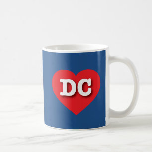 DC Red Heart - I love DC Coffee Mug