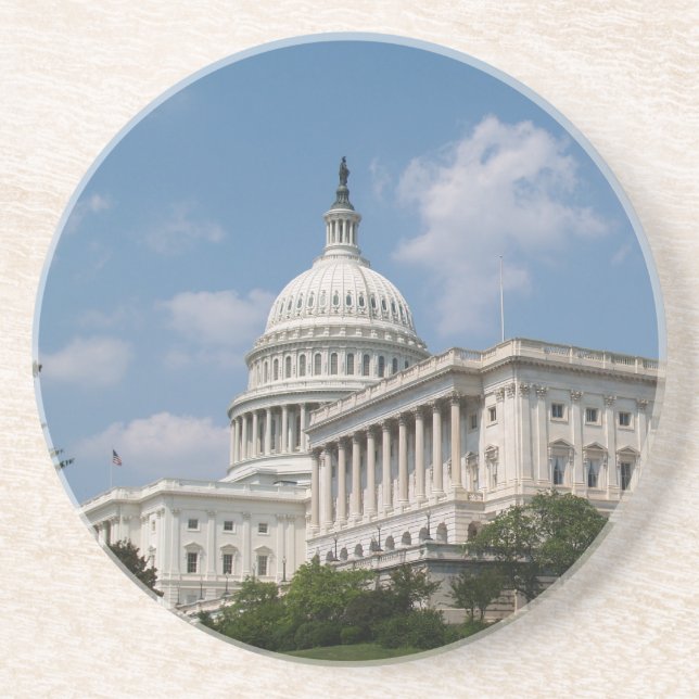 DC Series---USA Capitol Building Coaster (Front)
