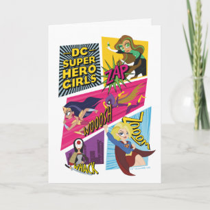 DC Super Hero Girls Action Panels Card