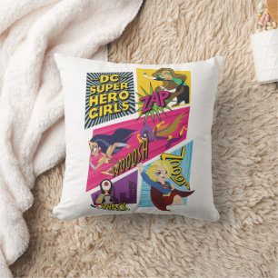 DC Super Hero Girls Action Panels Cushion