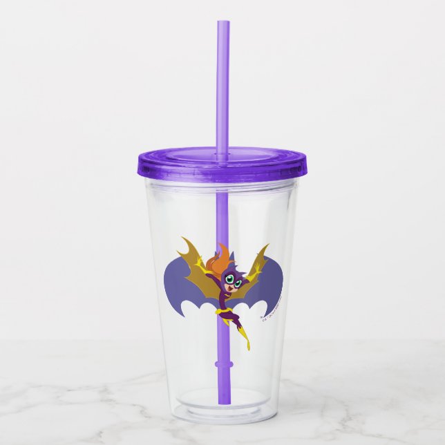 DC Super Hero Girls Batgirl Acrylic Tumbler (Front)