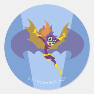 DC Super Hero Girls Batgirl Classic Round Sticker