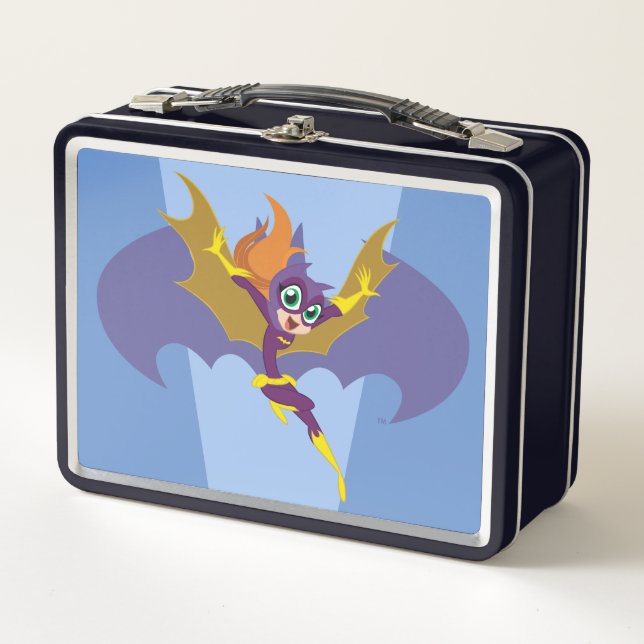 DC Super Hero Girls Batgirl Metal Lunch Box (Front)