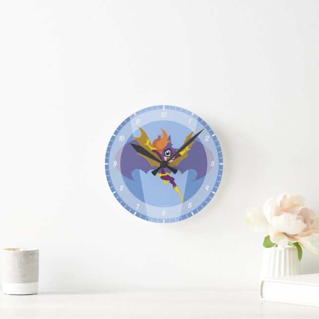 DC Super Hero Girls Batgirl Round Clock (Home)