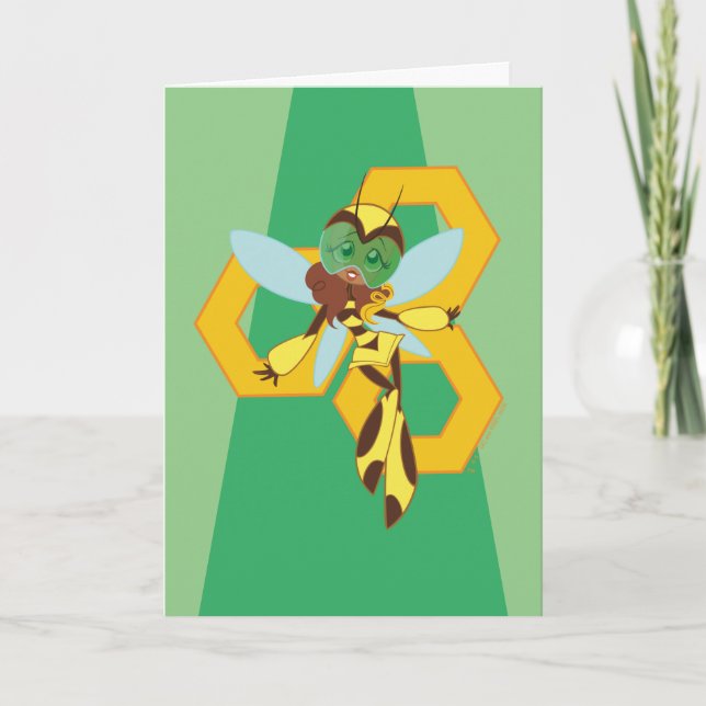 DC Super Hero Girls Bumble Bee Card (Front)