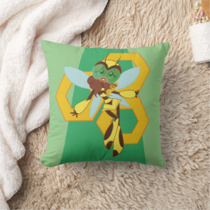 DC Super Hero Girls Bumble Bee Cushion