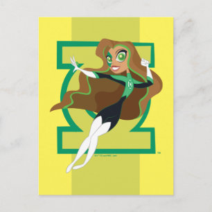 DC Super Hero Girls Green Lantern Postcard