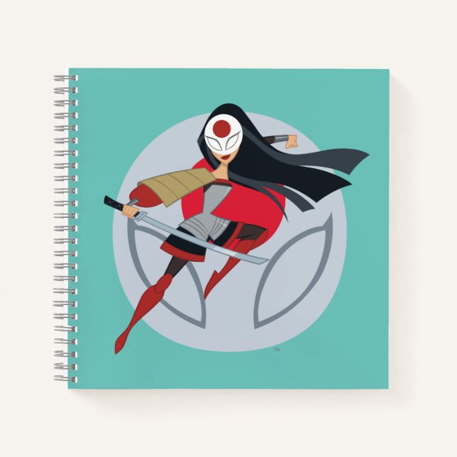 DC Super Hero Girls Katana Notebook (Front)