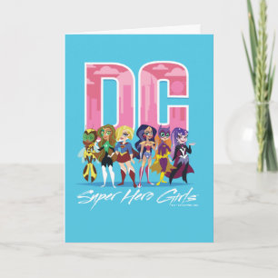 DC Super Hero Girls Lineup Card