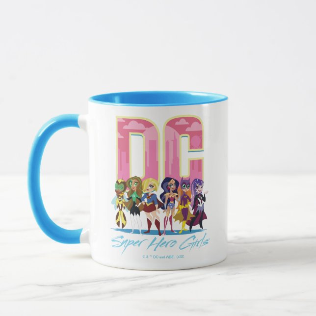 DC Super Hero Girls Lineup Mug (Left)