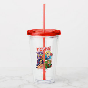 DC Super Hero Girls Quartet Acrylic Tumbler